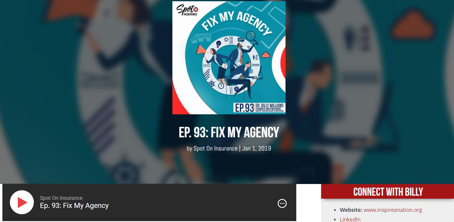 Fix My Insurance Agency Podcast Interview